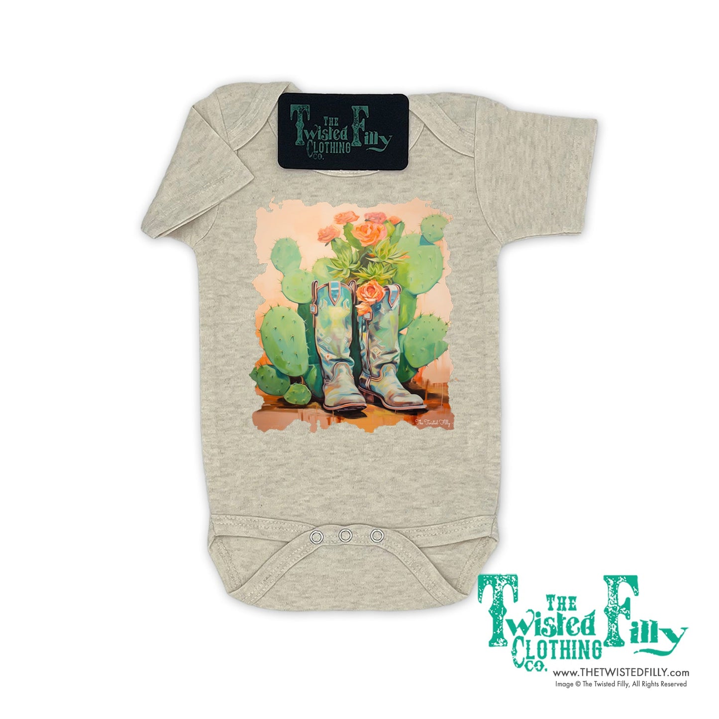The Garden Boots - Infant One Piece (6pcs)