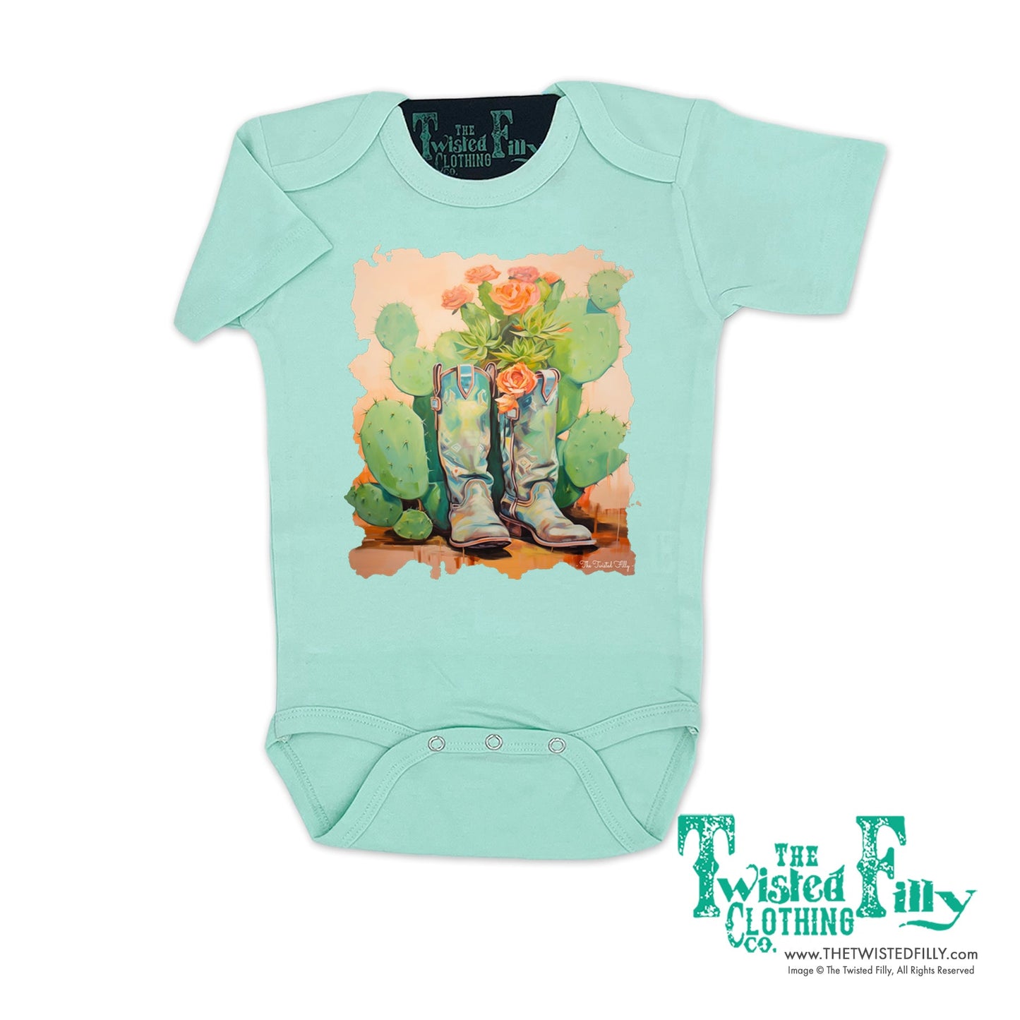 The Garden Boots - Infant One Piece (6pcs)