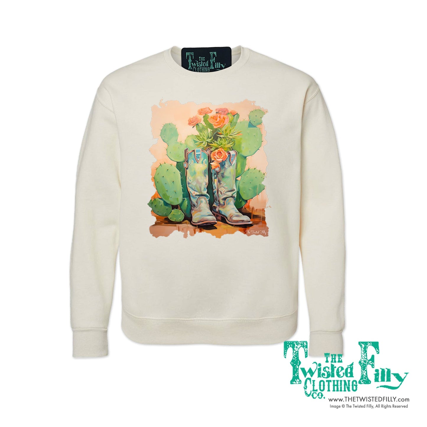 The Garden Boots - Adult Sweatshirt