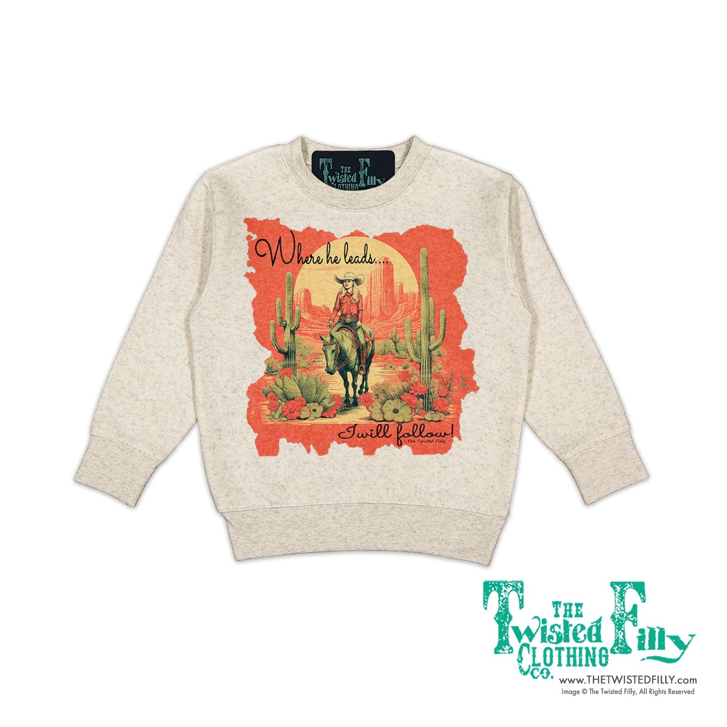 Where He Leads - Toddler Sweatshirt (6pcs)