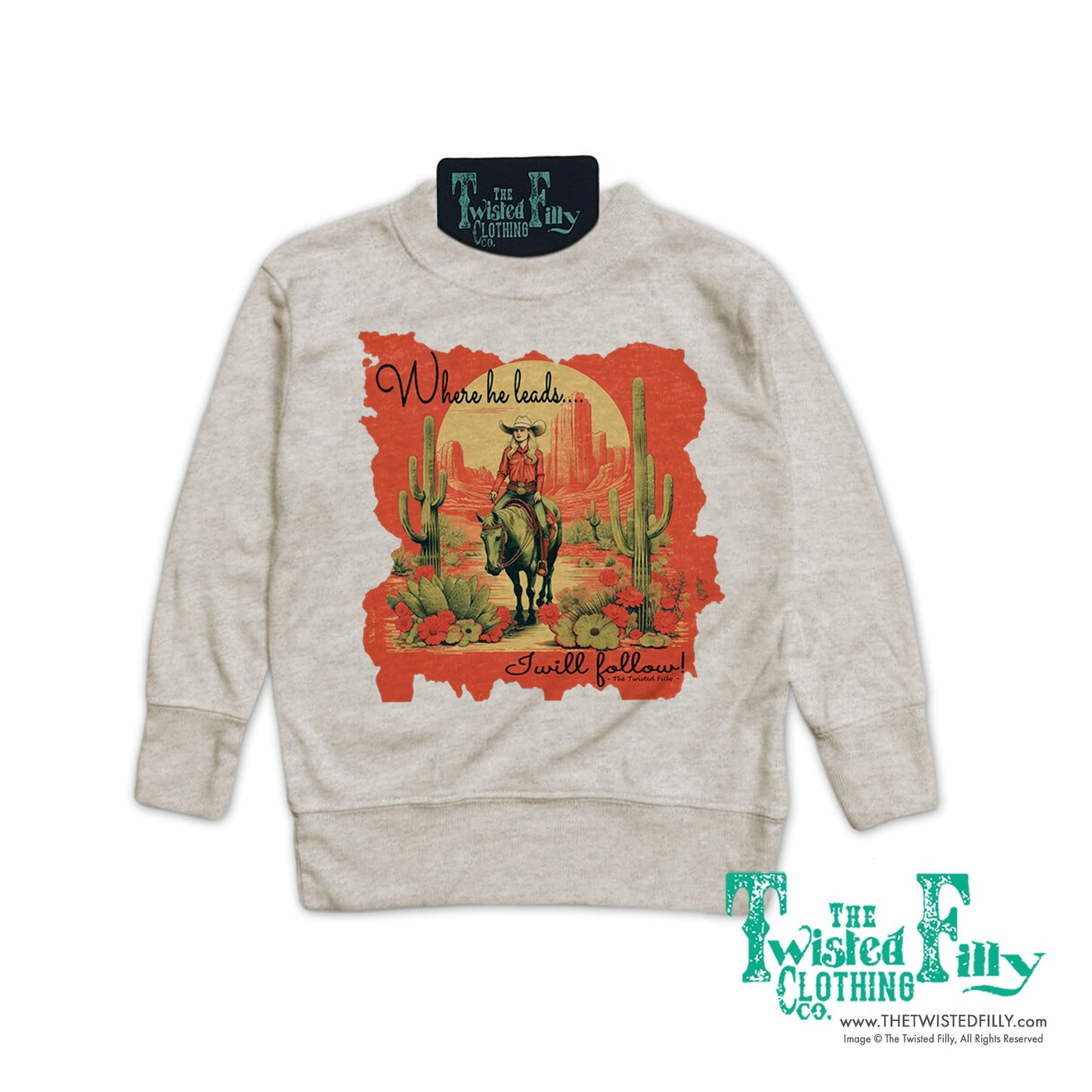 Where He Leads - Toddler Pullover (6pcs)