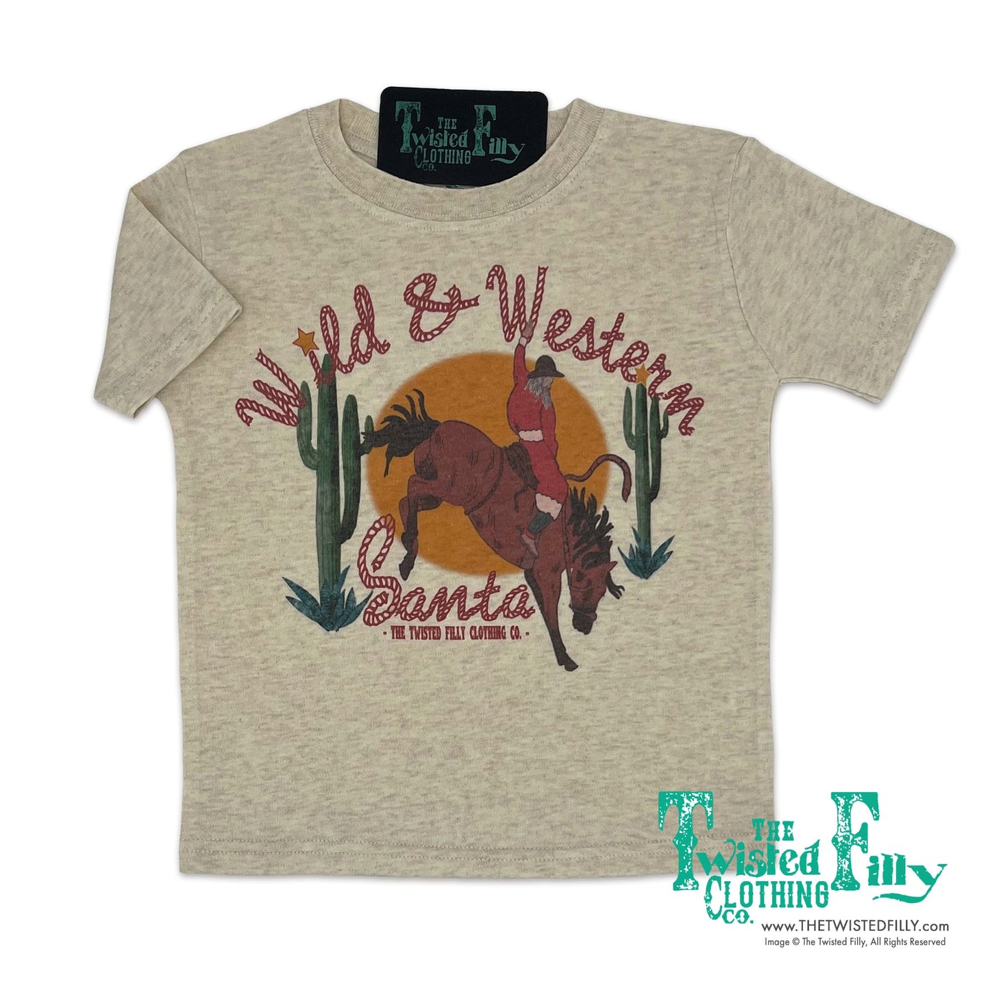 Wild & Western Santa - S/S Toddler Tee (6 Pcs)