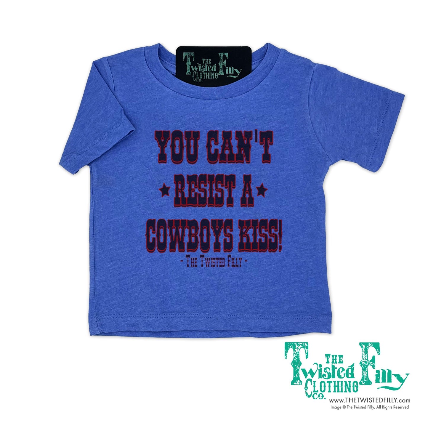 You Can't Resist A Cowboys Kiss - Infant Tee (6pcs)