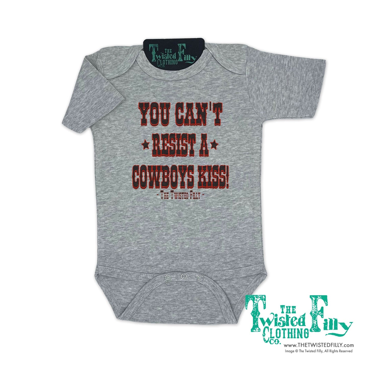 You Can't Resist A Cowboys Kiss - S/S Infant One Piece (6pcs)