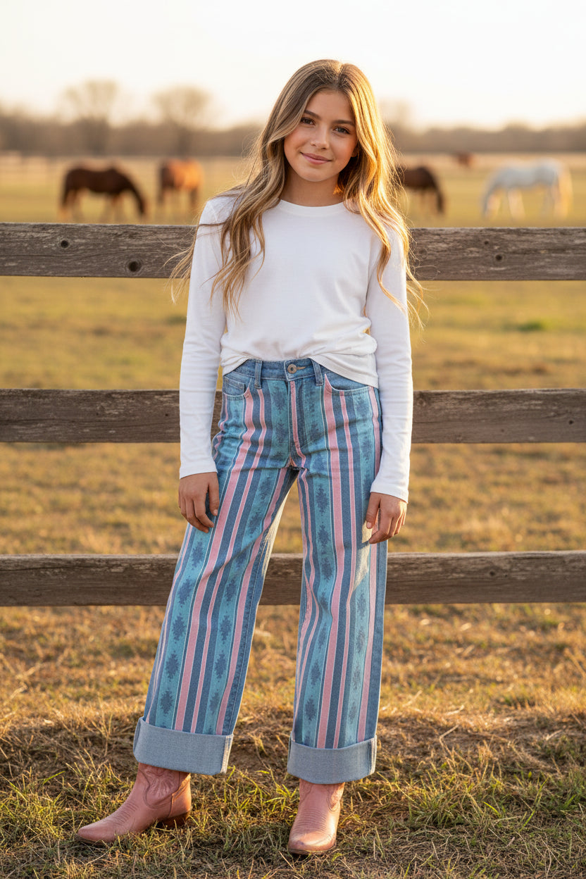 Serape Front - Toddler Jean (4pcs)