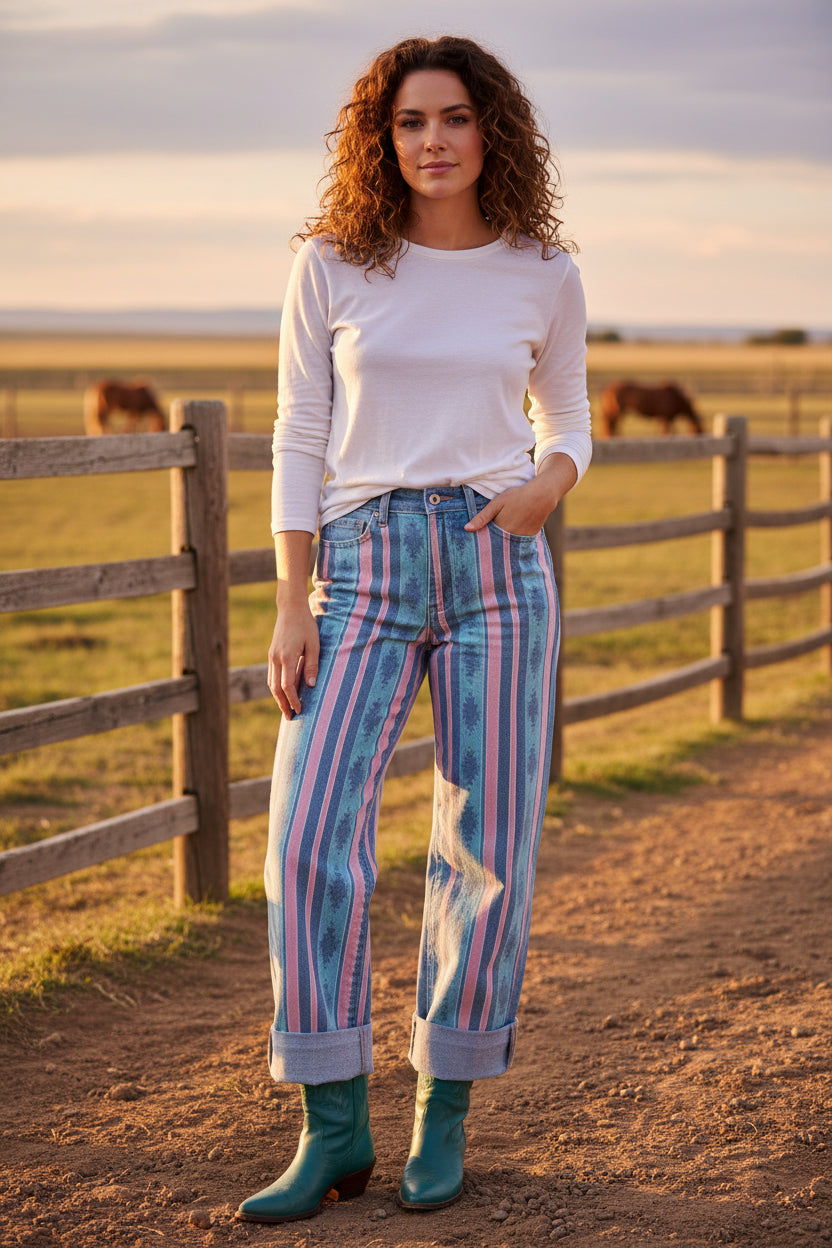 Serape Front - Adult Jean (7pcs)
