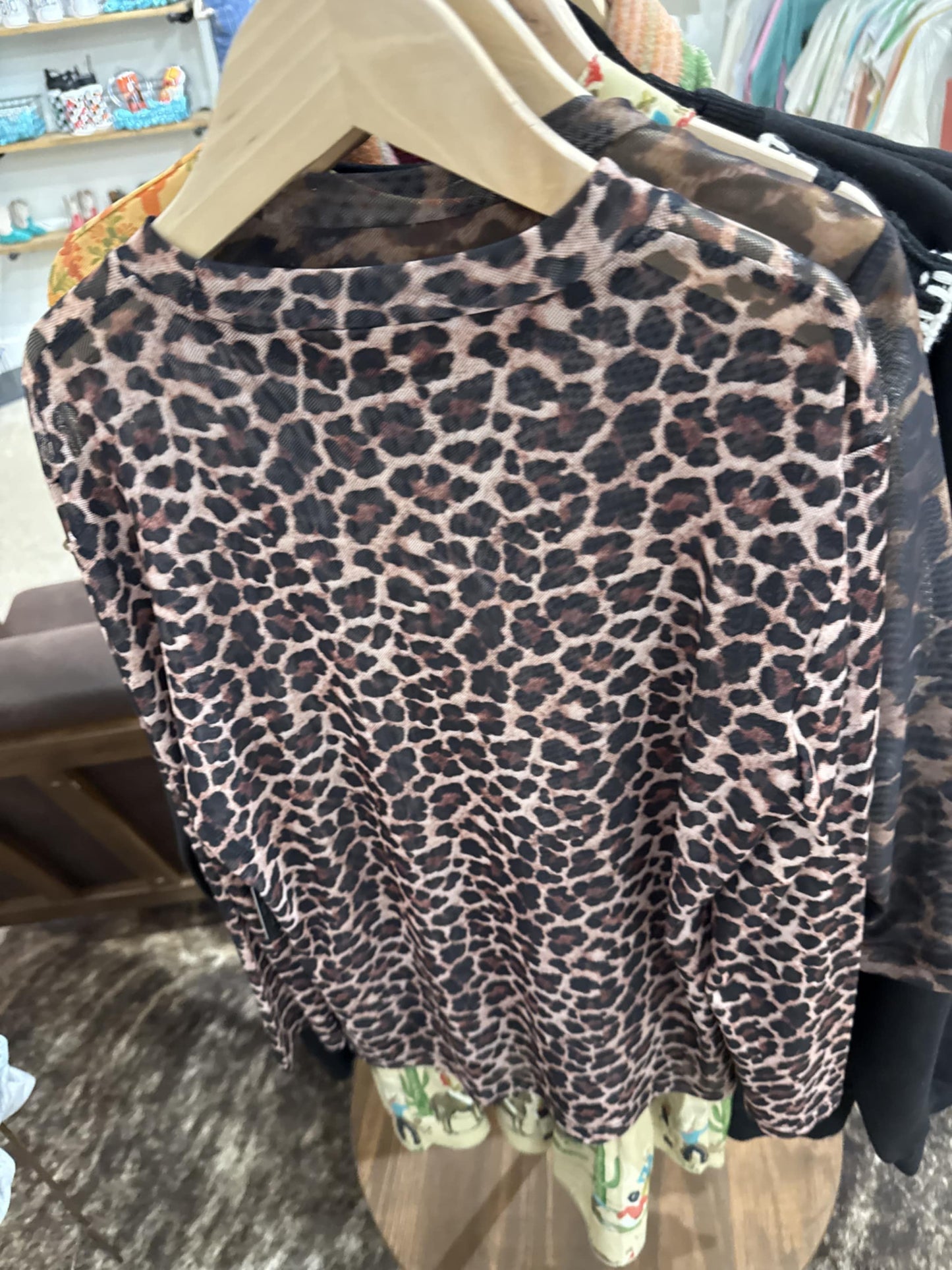 Cheetah - Youth Mesh LS Top (6pcs)