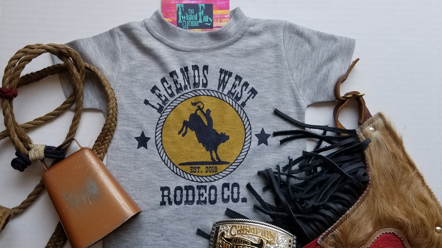 Legends West Rodeo Co. - S/S Toddler Tee (6 Pcs)