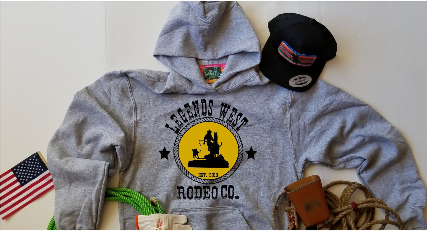 Legends West Rodeo Co. - Youth Hoodie (7 Pcs)