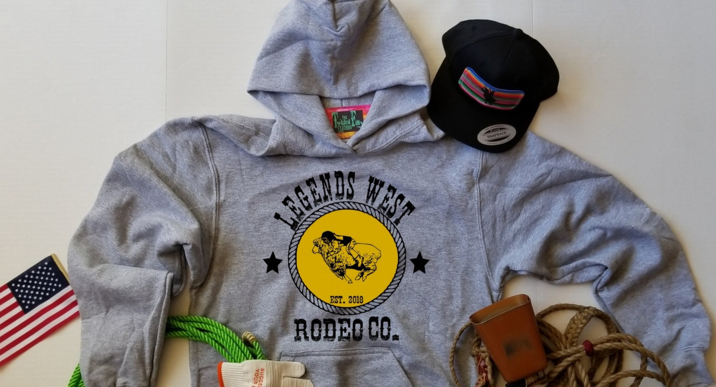 Legends West Rodeo Co. - Youth Hoodie (7 Pcs)