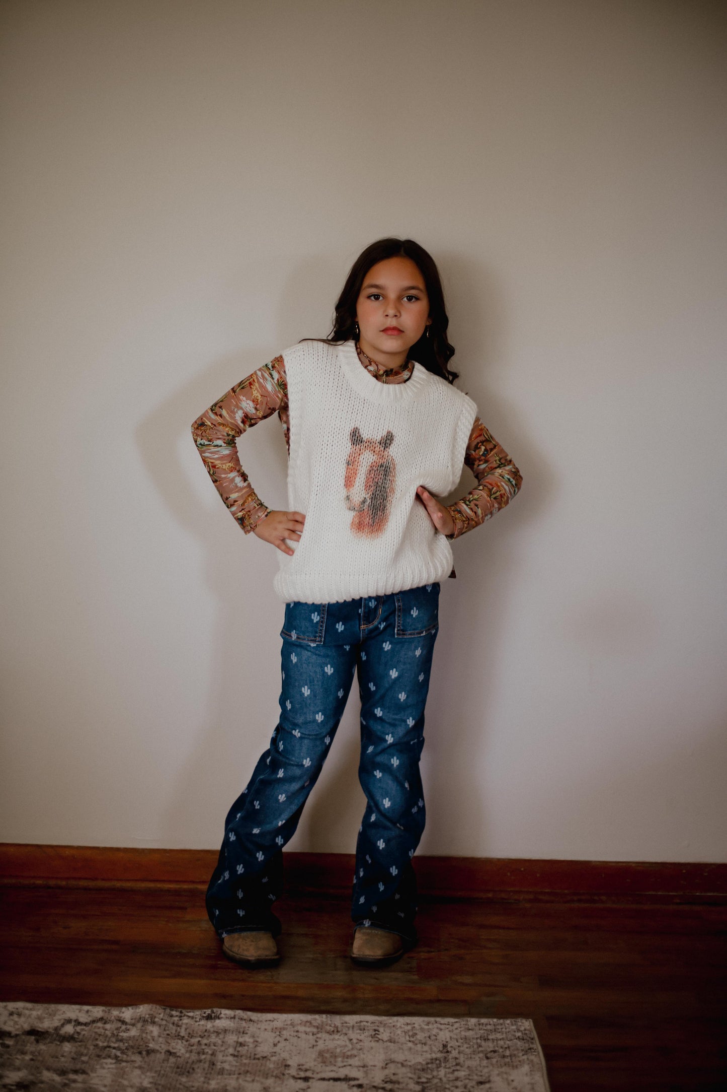 Horse - Youth Sweater Vest (6pcs)