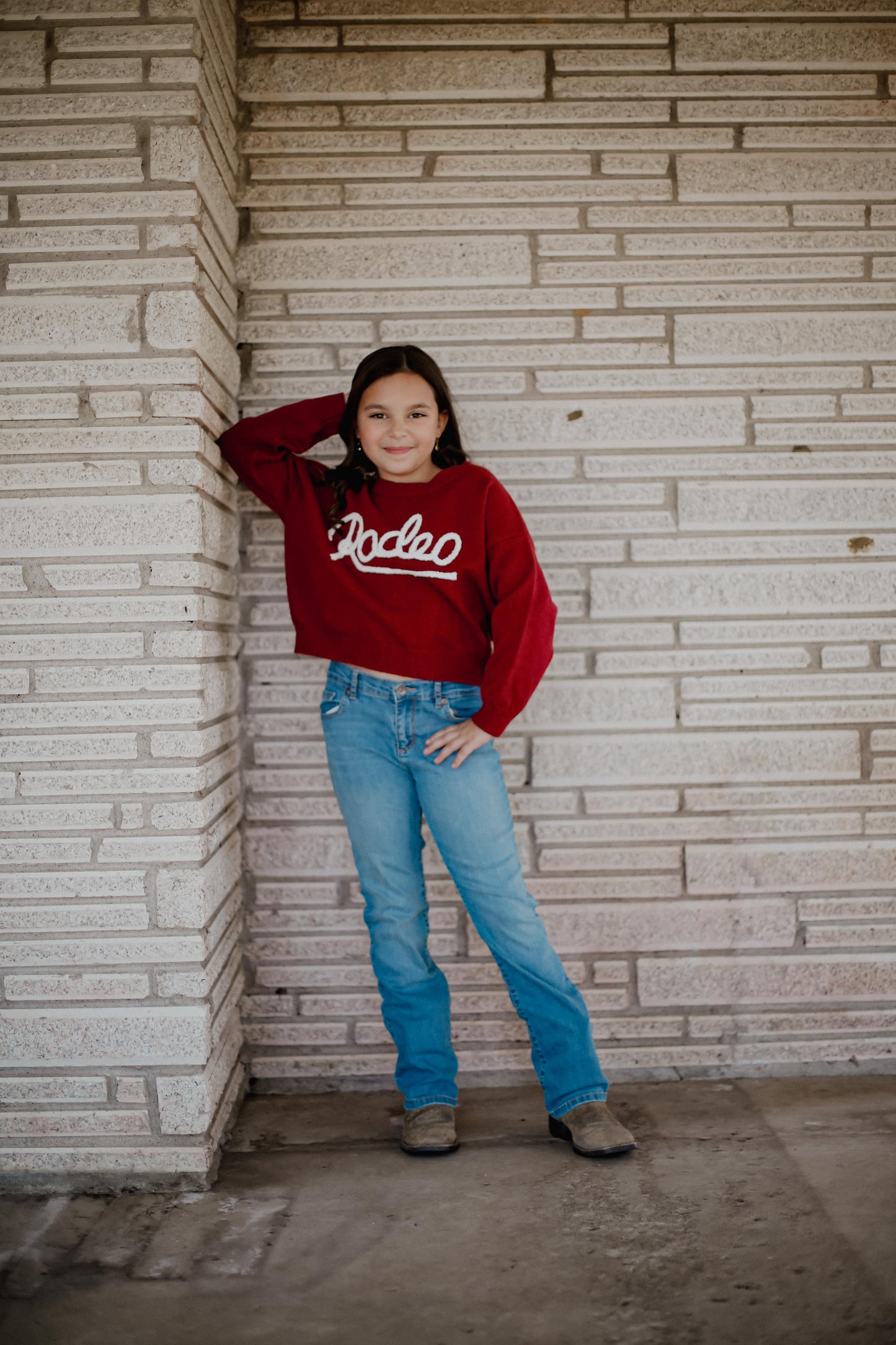 Red Rodeo - Youth Sweater (6pcs)