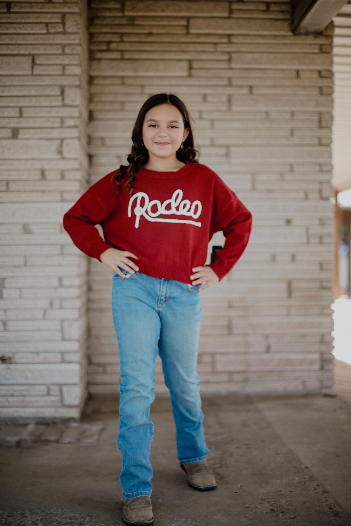 Red Rodeo - Youth Sweater (6pcs)