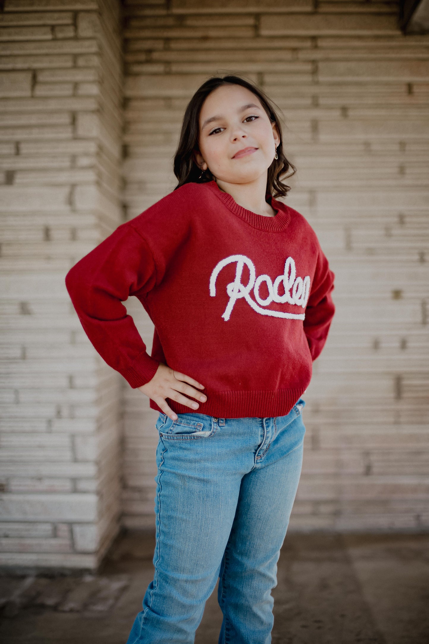 Red Rodeo - Youth Sweater (6pcs)