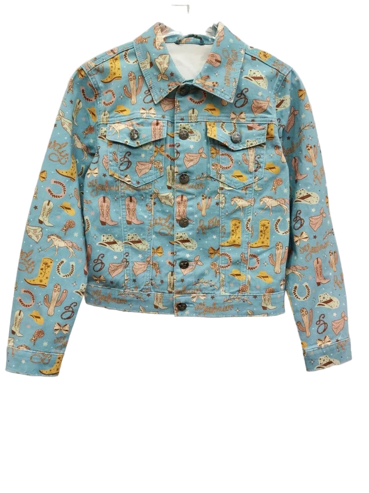 Blue Yee Haw - Toddler Jean Jacket (4pcs)