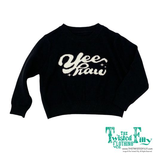Black Yee Haw - Toddler Sweater (4pcs)