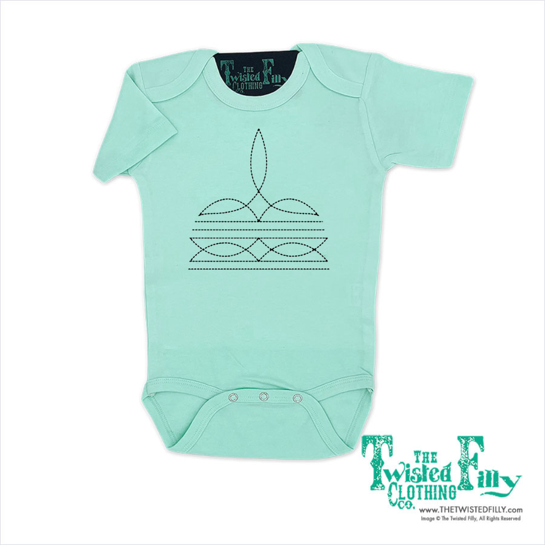 Boot Stitch - Infant One Piece (6pcs)