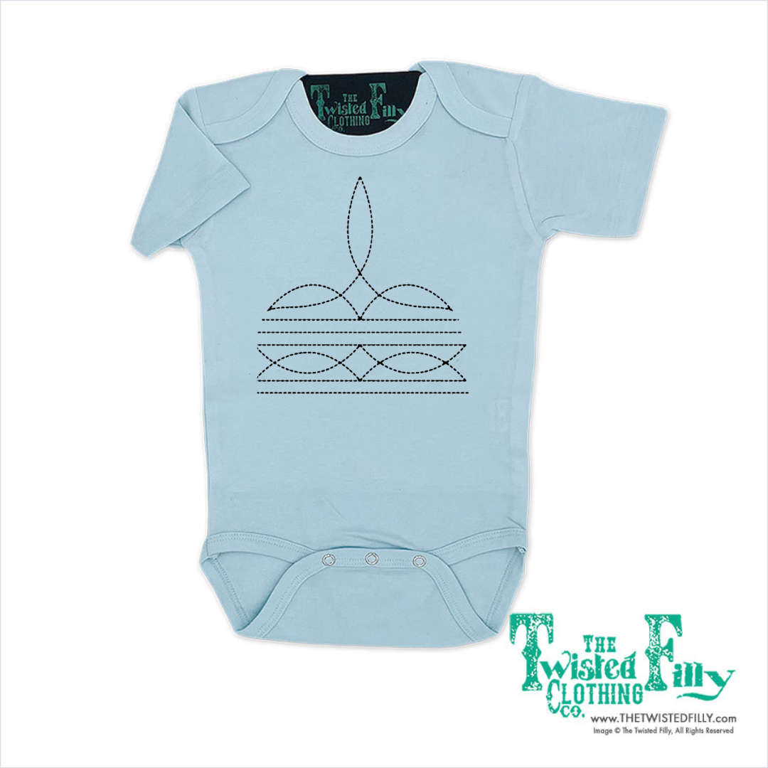 Boot Stitch - Infant One Piece (6pcs)