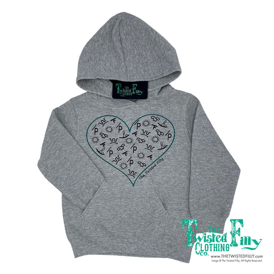 The Branded Heart - Youth Hoodie (7 Pcs)