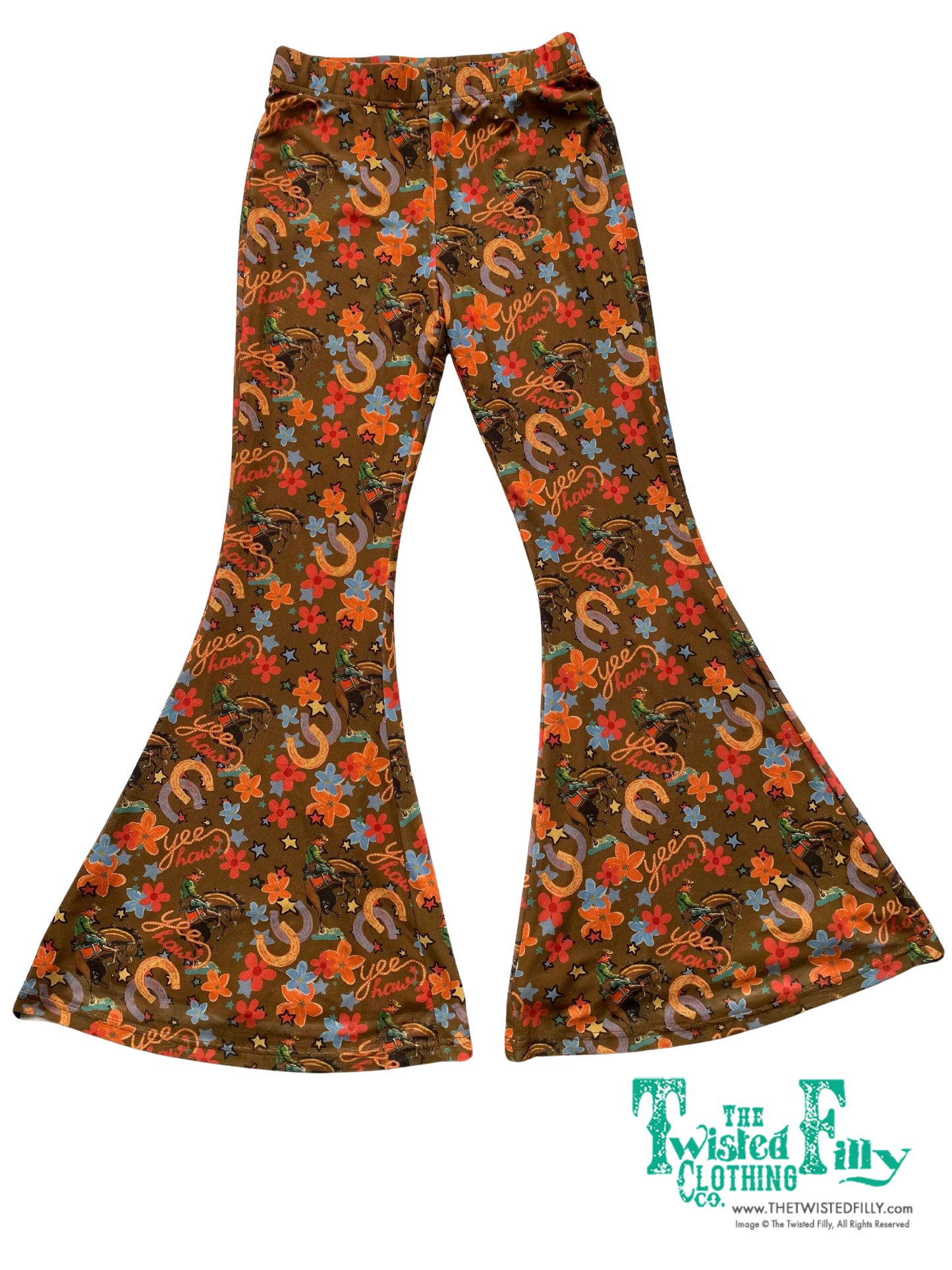 Brown Yee Haw - Infant Mesh Bell Pants (6pcs)
