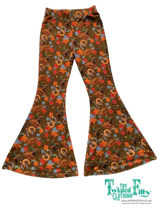 Brown Yee Haw - Infant Mesh Bell Pants (6pcs)