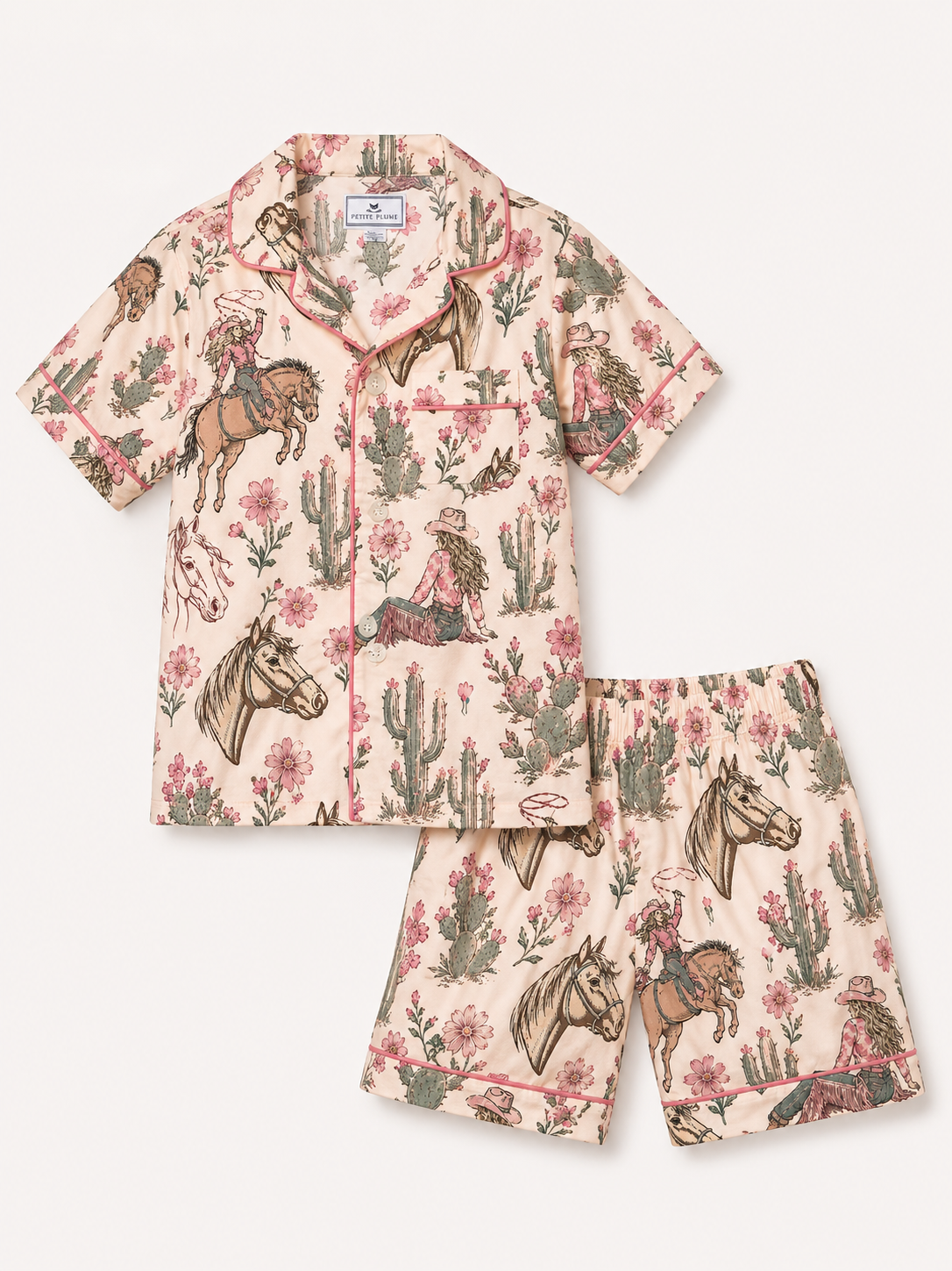 Cowgirl & Chaps - Toddler SS Short PJ Set (6pcs)