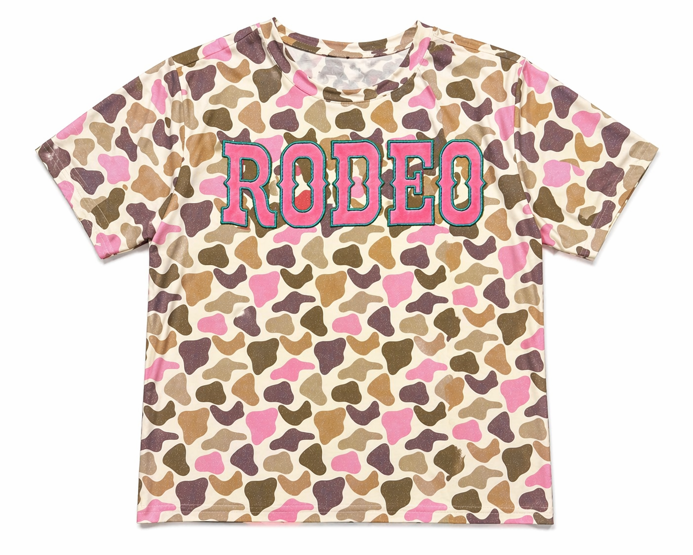 Pink Camo Rodeo - Toddler Embroidered SS Tee (6pcs)