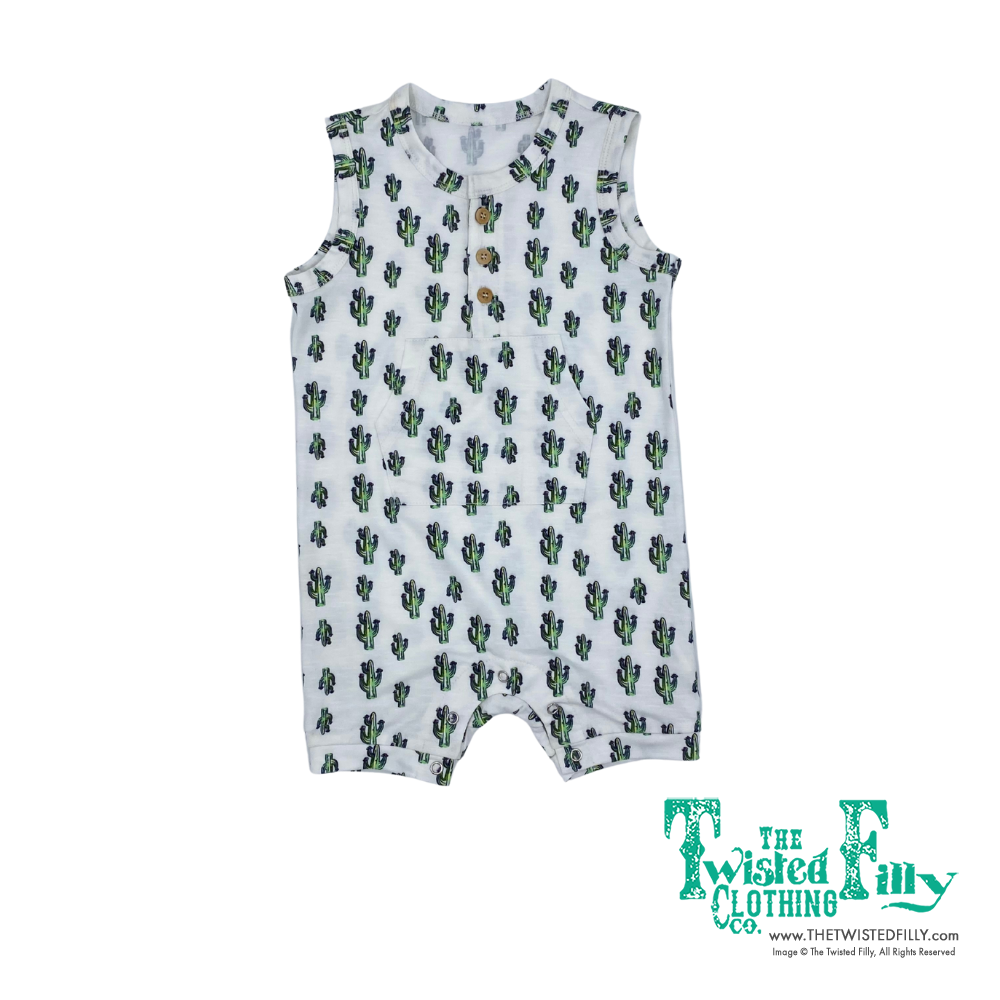 Cactus - Infant Sleeveless Short Romper (6pcs)