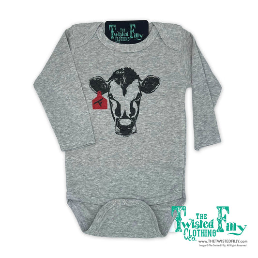 Calf W/ Ear Tag - Infant One Piece (6pcs)