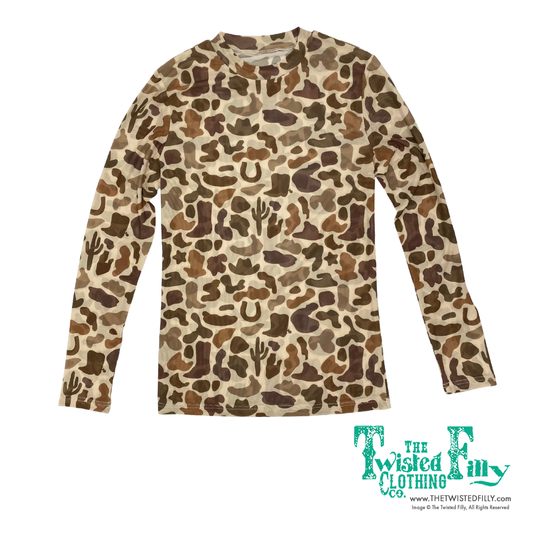 Camo - Youth LS Mesh Top (6pcs)