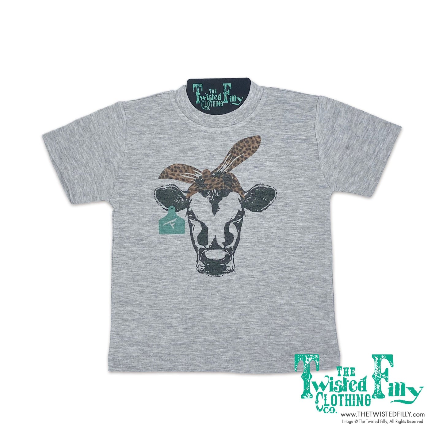 Cheetah Bandana Calf - Toddler Tee (6pcs)