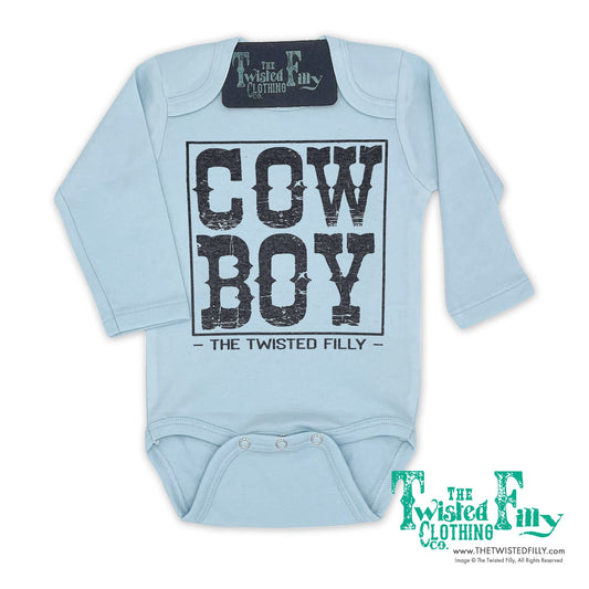 Cow Boy - L/S Infant One Piece (6pcs)