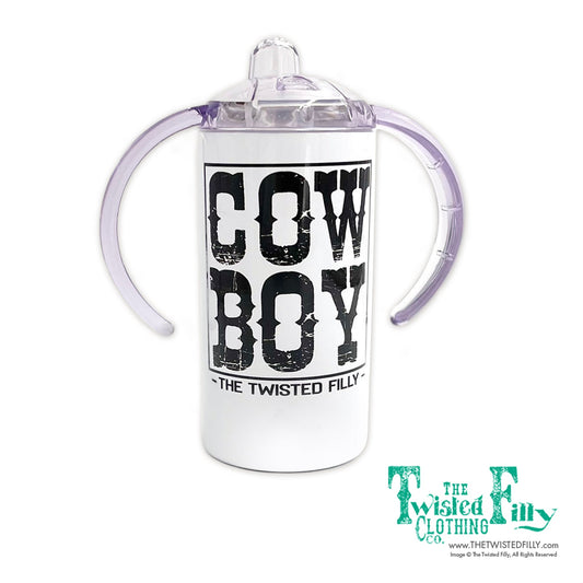 Cow Boy Sippy (2pcs)