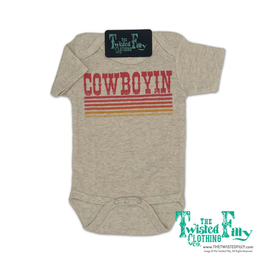 Retro Cowboyin - Infant One Piece (6pcs)