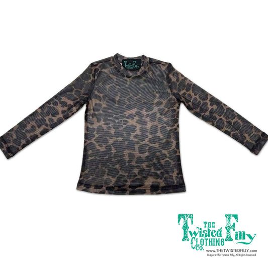 Dark Cheetah - Youth Mesh LS Top (6pcs)