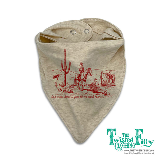God Made Deserts - Bandana Bib (3pcs)