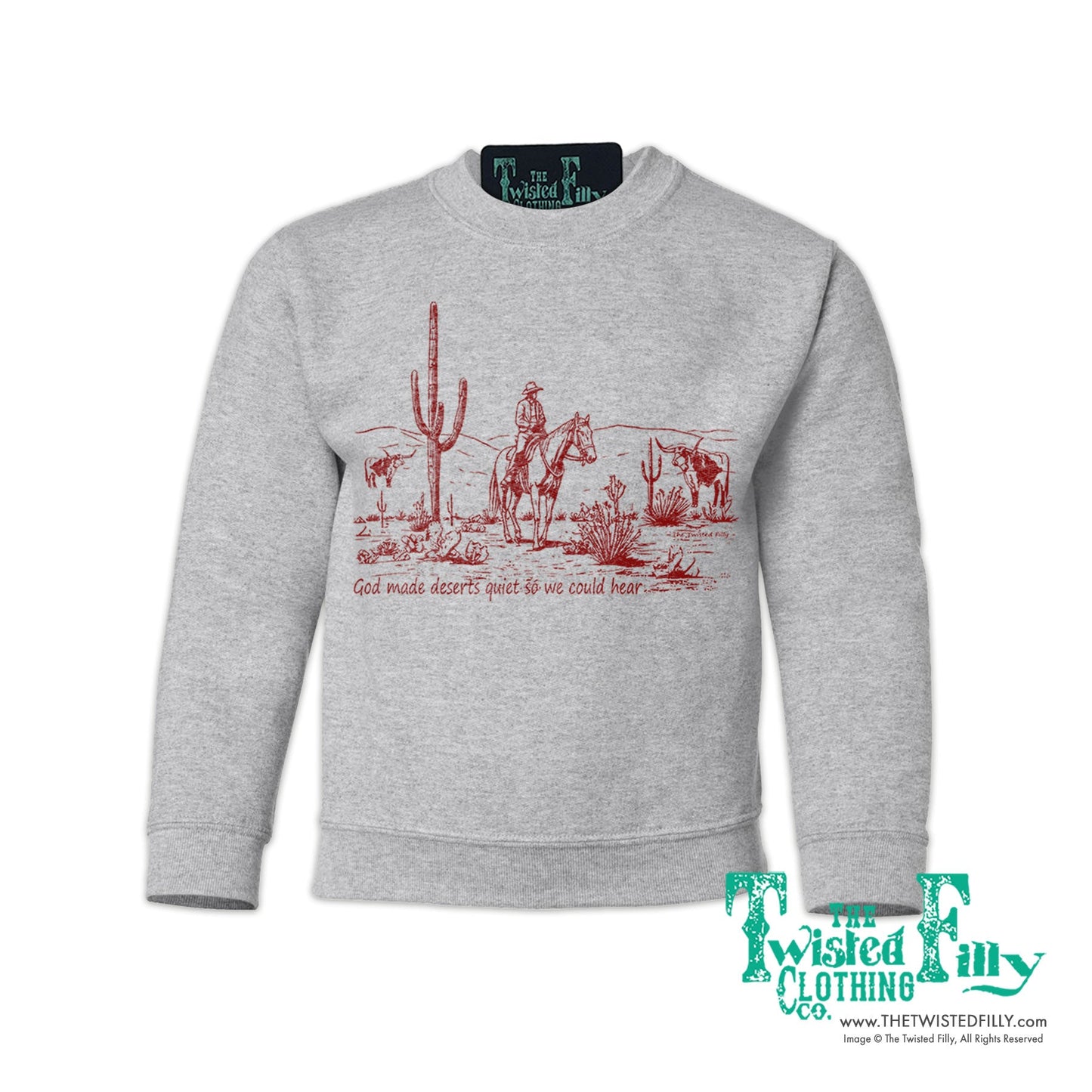 God Made Deserts - Youth Sweatshirt (7pcs)