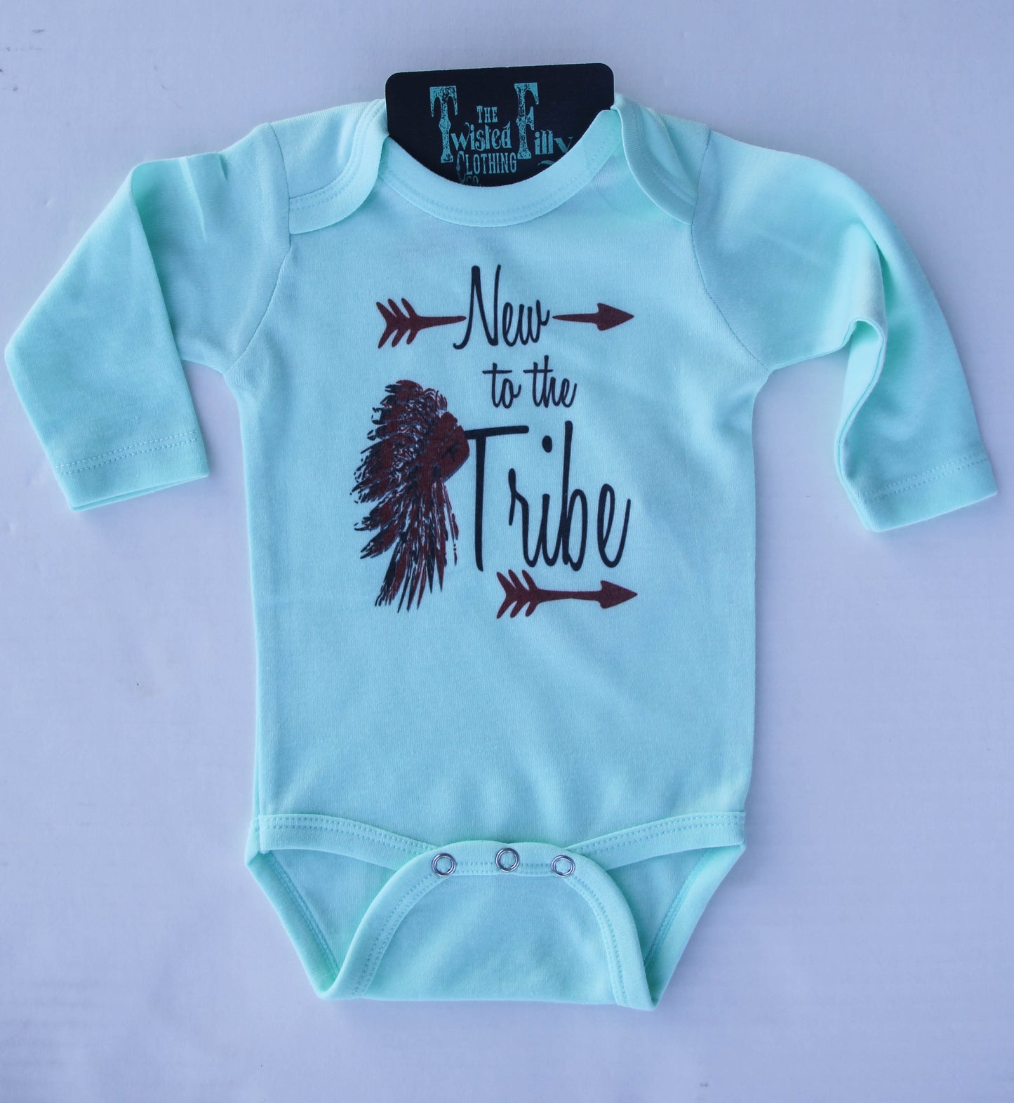 New To The Tribe - L/S Infant One Piece (6pcs)