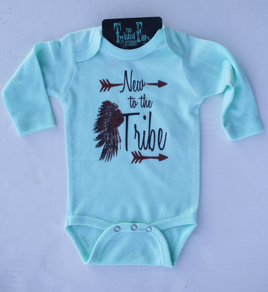 New To The Tribe - L/S Infant One Piece (6pcs)