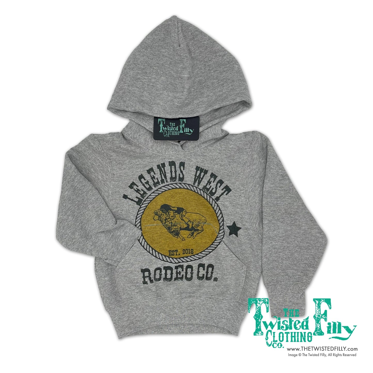 Legends West Rodeo Co. - Youth Hoodie (7 Pcs)
