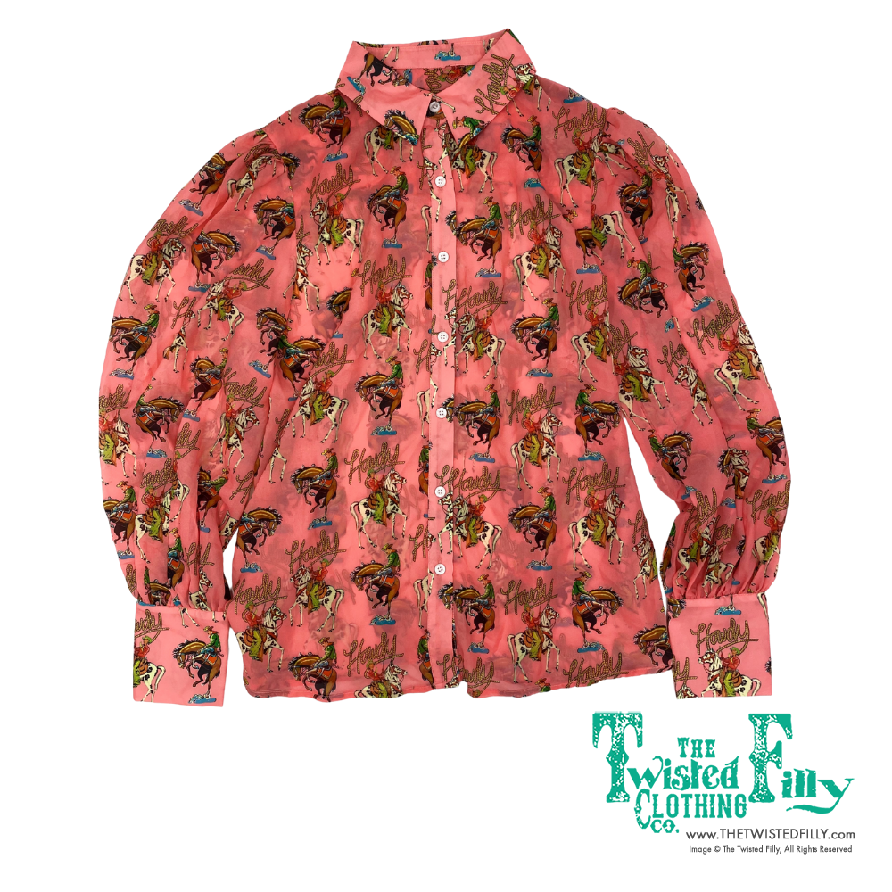 Pink Howdy - Youth Chiffon Blouse (6pcs)