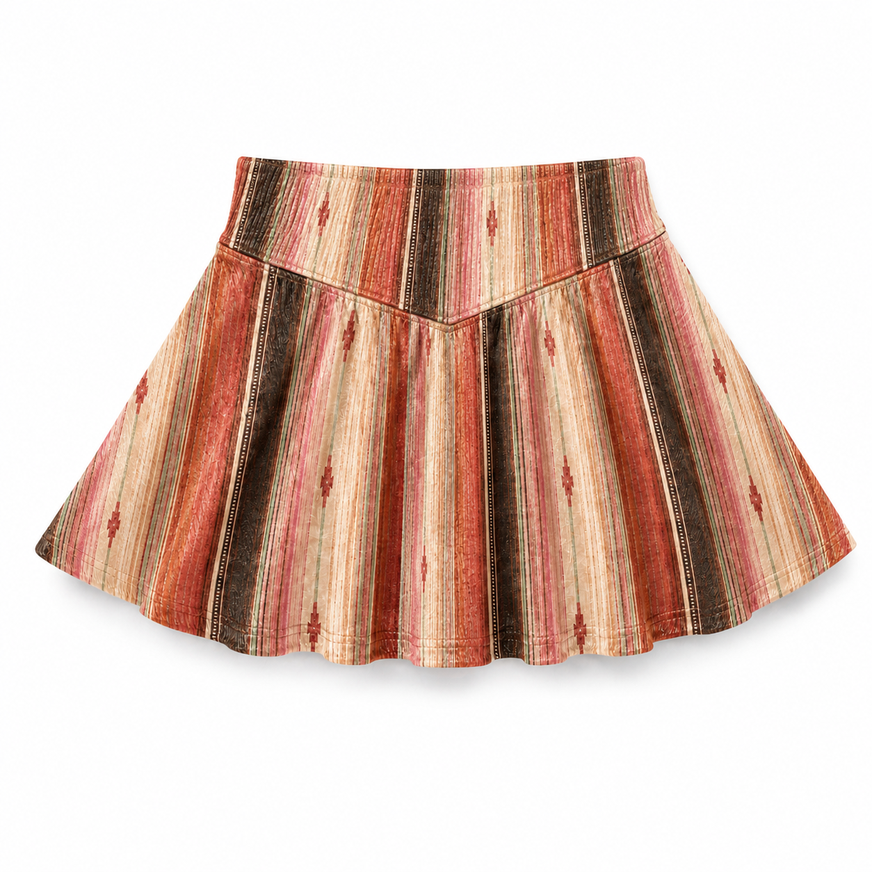 Prairie Pink Serape Western Yoke Skort- Infant Western Yoke Skort (6pcs)