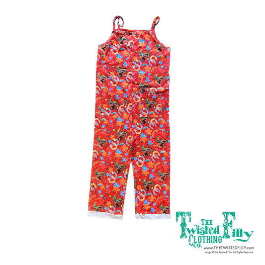 Red Yee Haw - Youth Sleeveless Romper (6pcs)