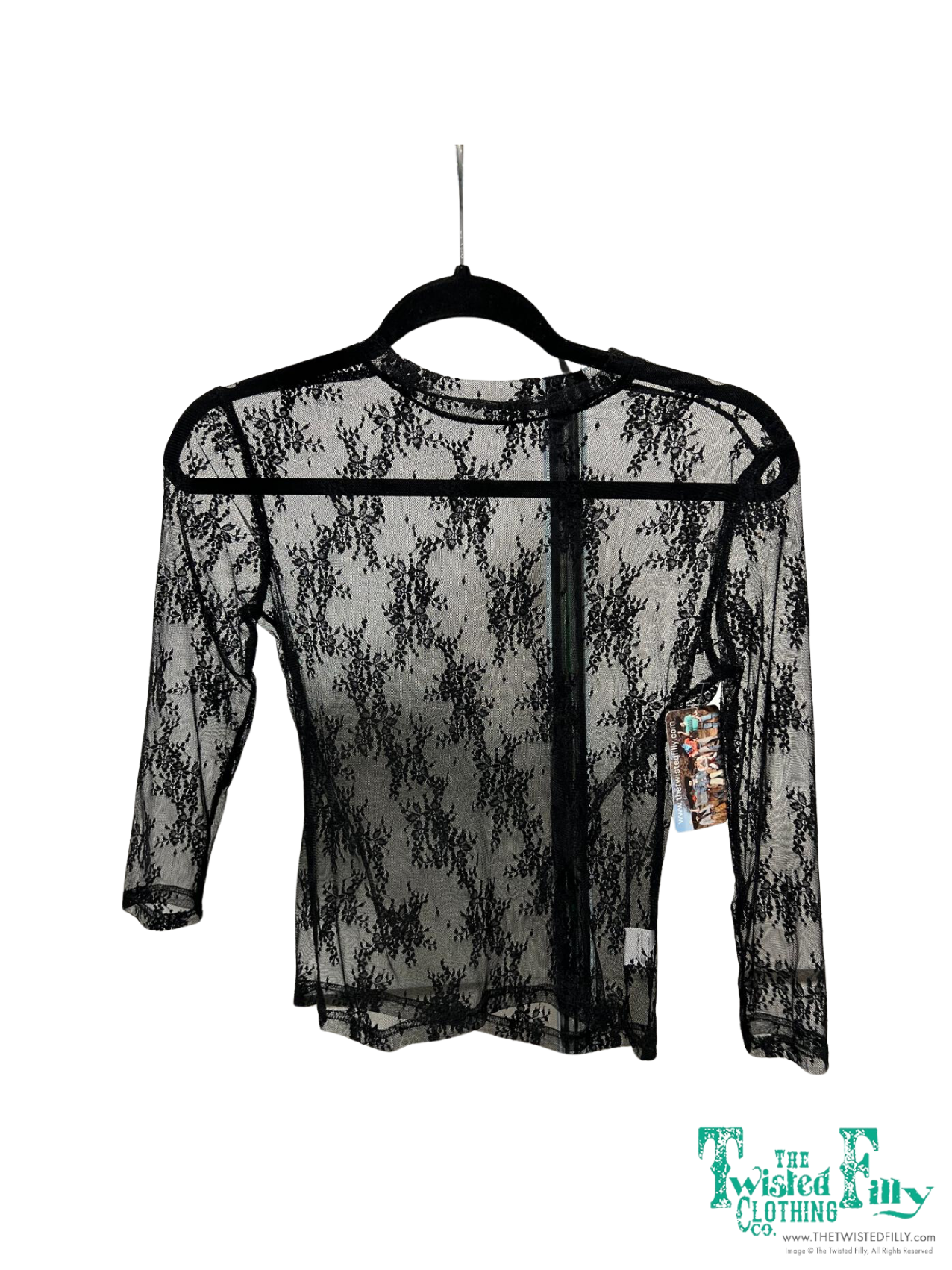 Toddler LS Lace Top - (4pcs)