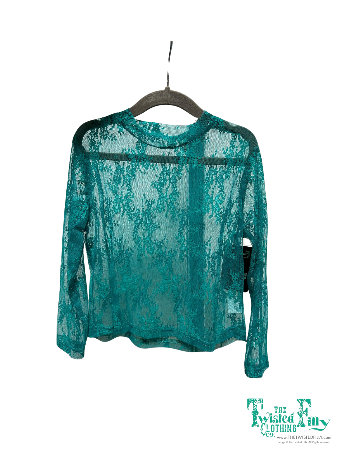 Youth LS Lace Top - (6pcs)