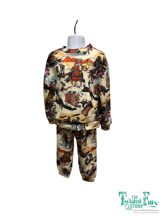 Vintage Western Sweatsuit - Infant (6pcs)