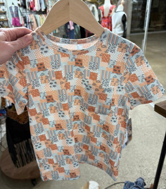 Square Cowboy - Youth S/S Pocket Tee (6pcs)