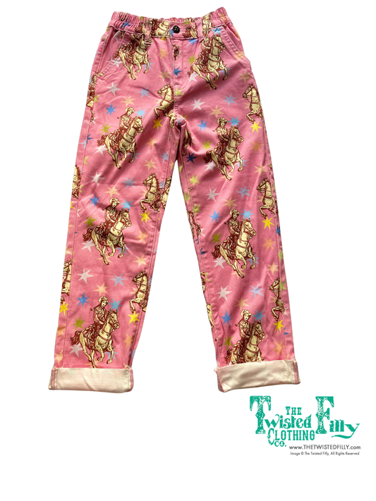 Multi Color Star Vintage Cowgirl - Infant Pant (6pcs)