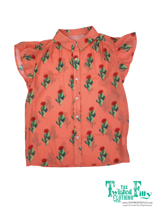 Corral Cactus - Toddler SS Blouse (4pcs)