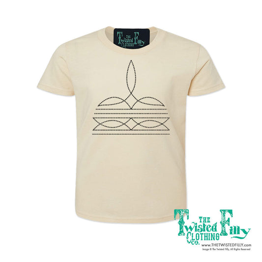 Boot Stitch - Adult Crew Neck Unisex Tee (7pcs)